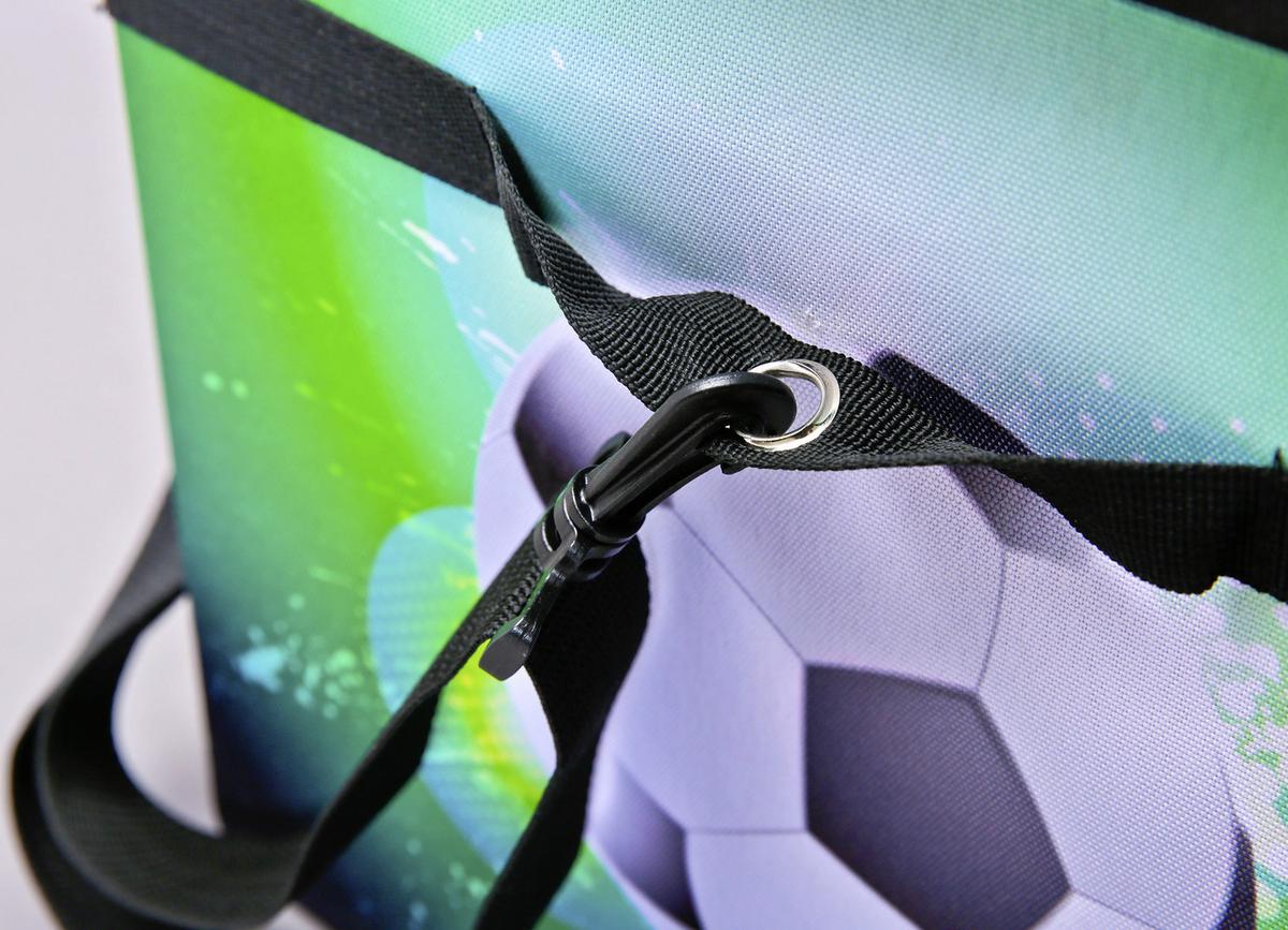 Kühlbox 49 Liter Fußball Mit Tragegurt, Grün/schwarz - fekete/fehér, Basics, textil (37/36/37cm) - MID.YOU