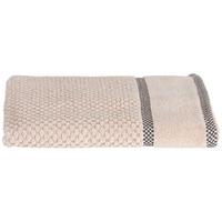 Handtuch Rocky Baumwolle 500 g/M2 Beige 50x100 cm - Beige, ROMANTIK / LANDHAUS, Textil (50/100cm) - James Wood