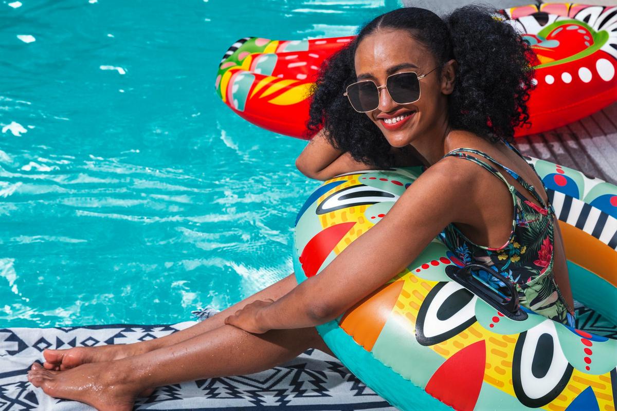 Luftmatratzen LxB: 176x142 cm Bis 90 Kg Belastbar - Schwarz/Orange, MODERN, Kunststoff (176/142/23cm) - Bestway