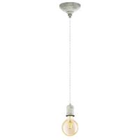 Hängeleuchte 32533_yorth - Weiß, Natur, Metall (12,5/200cm) - Eglo