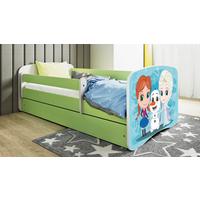 Kinder-/Juniorbett Babydreams Inkl. Matratze 80x160 - Birkefarben/Weiß, MODERN, Holz/Holzwerkstoff (80/160cm) - MID.YOU
