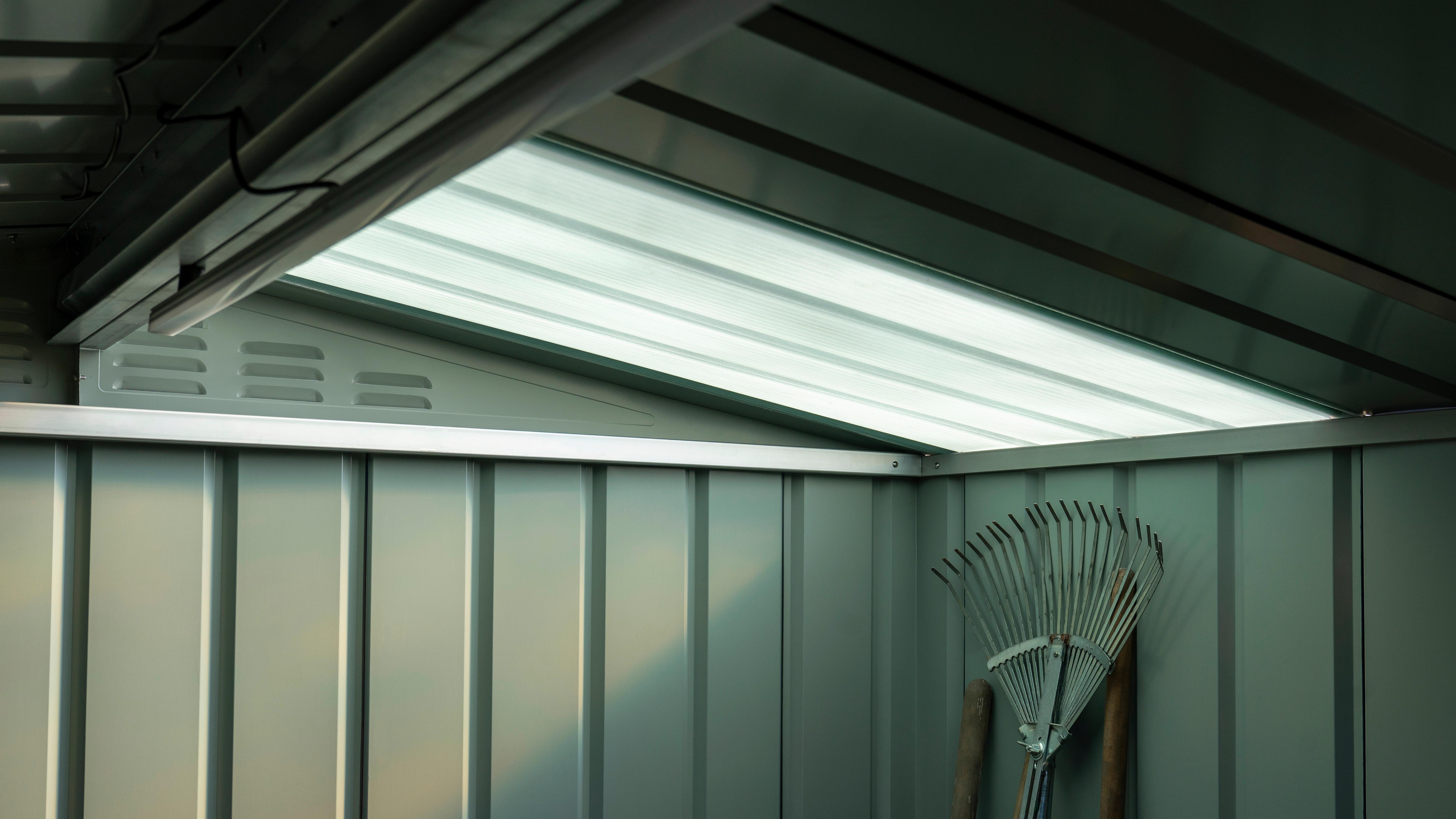 Gerätehaus Lichtpaneele Fürs Dach - Transparent, Basics, Kunststoff (67/94cm)