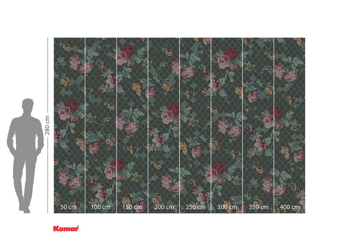 Fototapete Embellish - Multicolor, Trend, Papier (400/280cm) - Komar