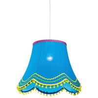 Pendelleuchte 31-94523 Arlekin - Hellblau, Trend, Kunststoff/Textil (35/35cm)