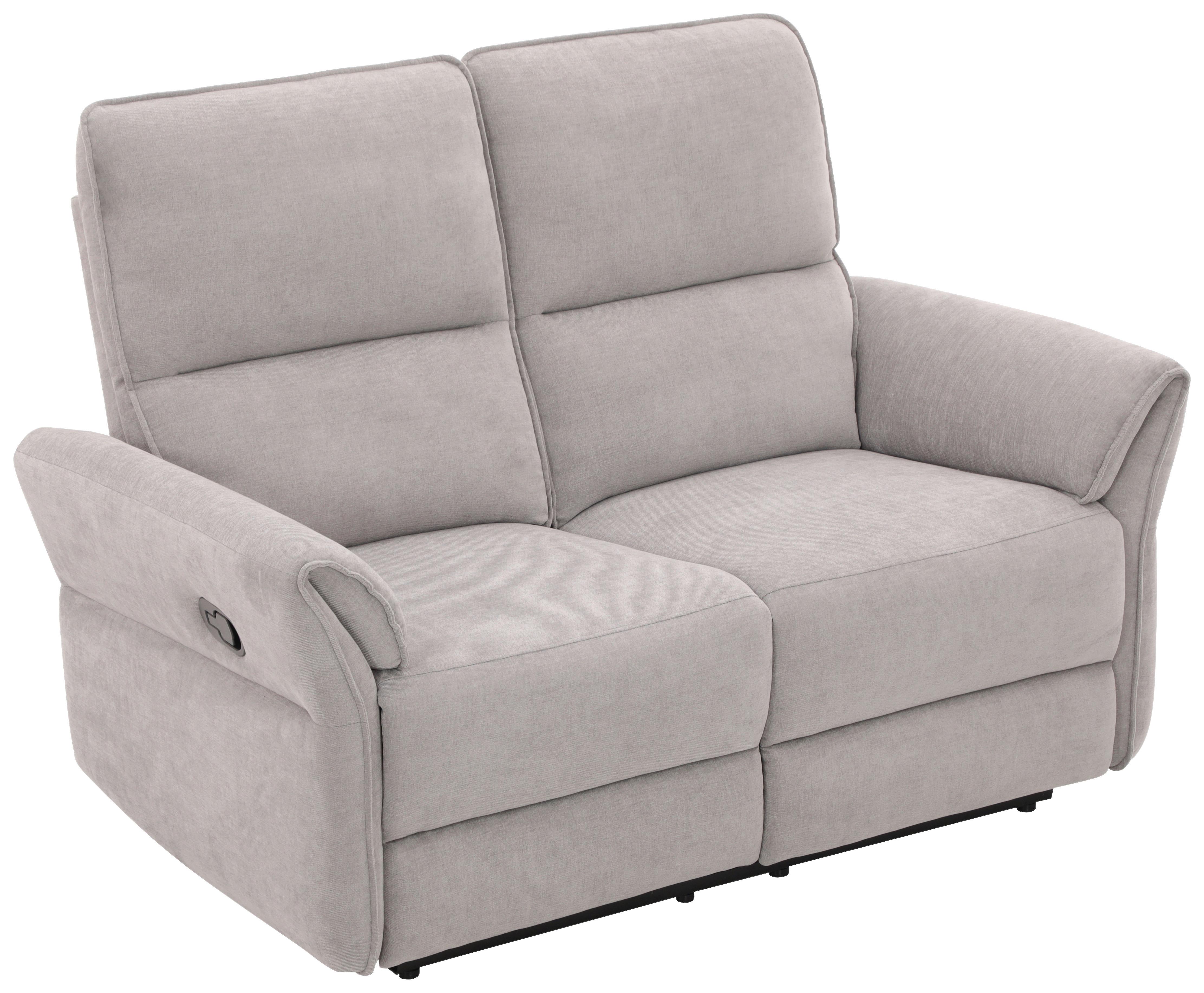 2-Sitzer-Sofa Redon Mit Relaxfunktion Grau B: 143 cm