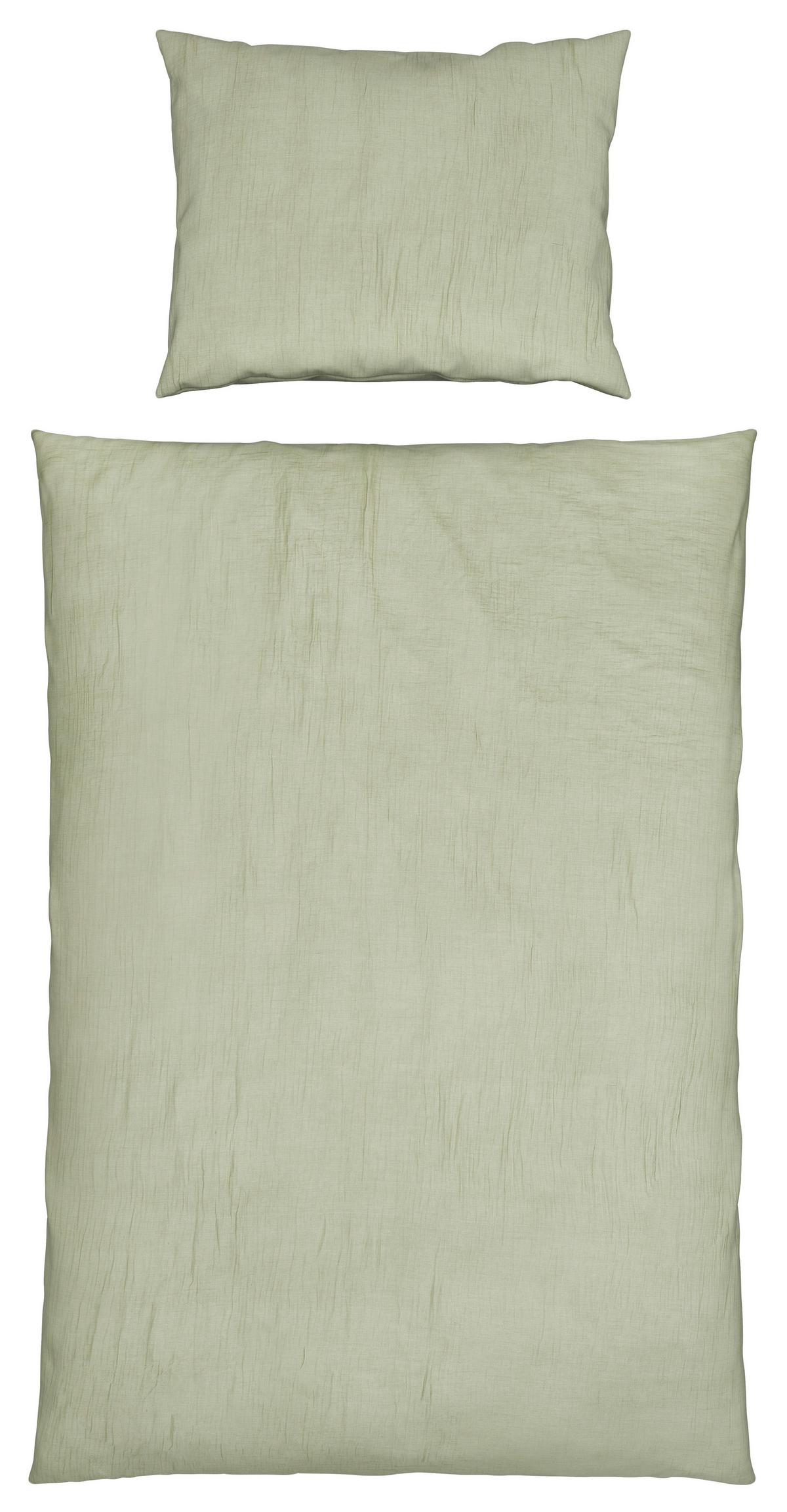 Povlečení Melania,70/90 140/200cm,zelená - zelená, Lifestyle, textil (140/200cm) - Modern Living