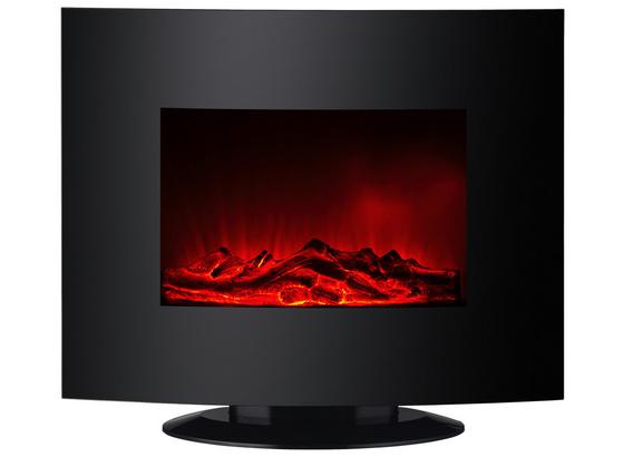 Elektrokamin 1.750 - 2.000 W Schwarz mit Fernbedienung - Schwarz, Basics, Glas/Metall (66/56,5/20cm) Elektrokamin 1.750 - 2.000 W Schwarz mit Fernbedienung - Schwarz, Basics, Glas/Metall (66/56,5/20cm)