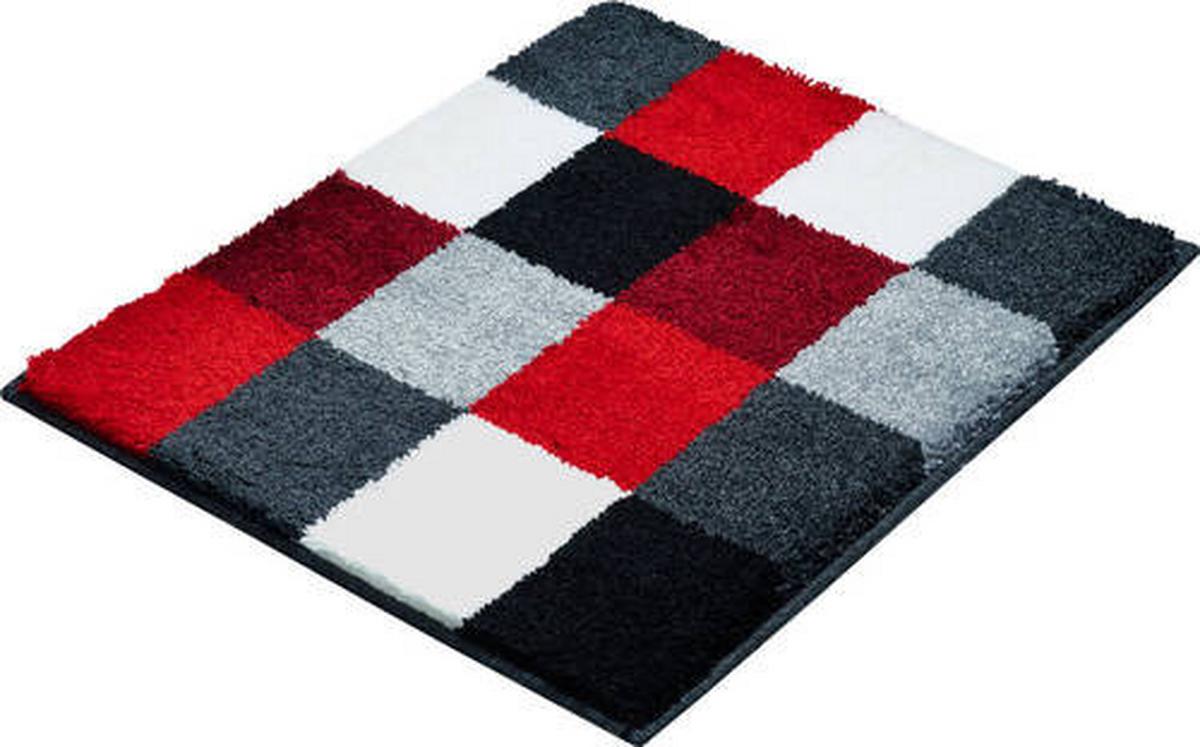 KOBEREC DO KOUPELNY B2747-076001014 - bílá/černá, Basics, textil (50/60cm) - Grund