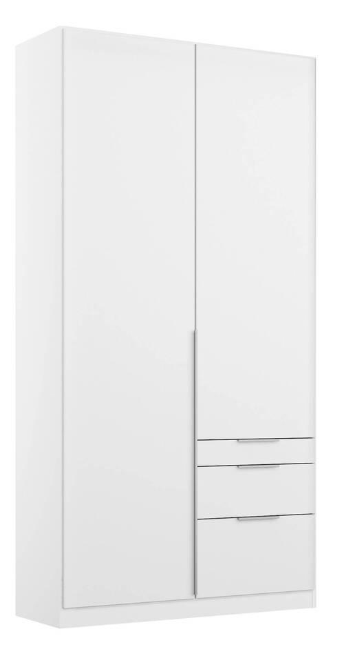 Drehtürenschrank 91cm Alabama, Weiß - Weiß, MODERN, Holzwerkstoff (91/229/54cm) - Rauch Möbel