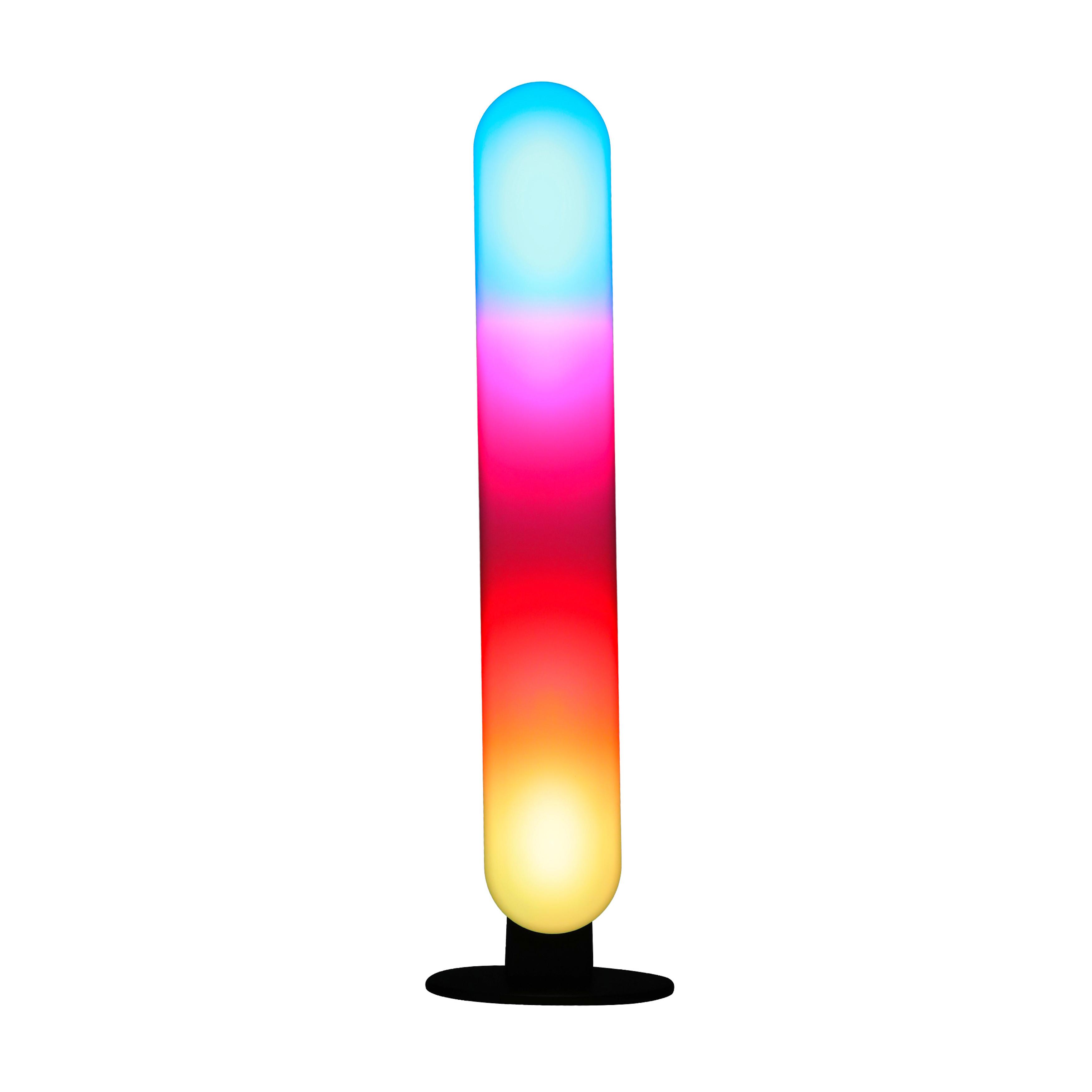 LED-Dekoleuchte Rickie - Schwarz, KONVENTIONELL, Kunststoff (7,4/26,5cm) - Luca Bessoni