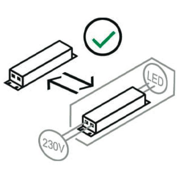 LED-Deckenleuchte Brill Klar Chromfarben L: 40cm - Klar/Chromfarben, Design, Glas/Metall (40/40/13cm)