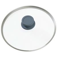 Pokrievka Basic, Ø: 24cm - číra/sivá, Konventionell, kov/plast (24cm) - Mömax