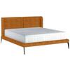Polsterbett +matratze 180x200 Tessina Sorisso Currygelb - Currygelb/Creme, MODERN, Textil (180/200cm) - Livetastic