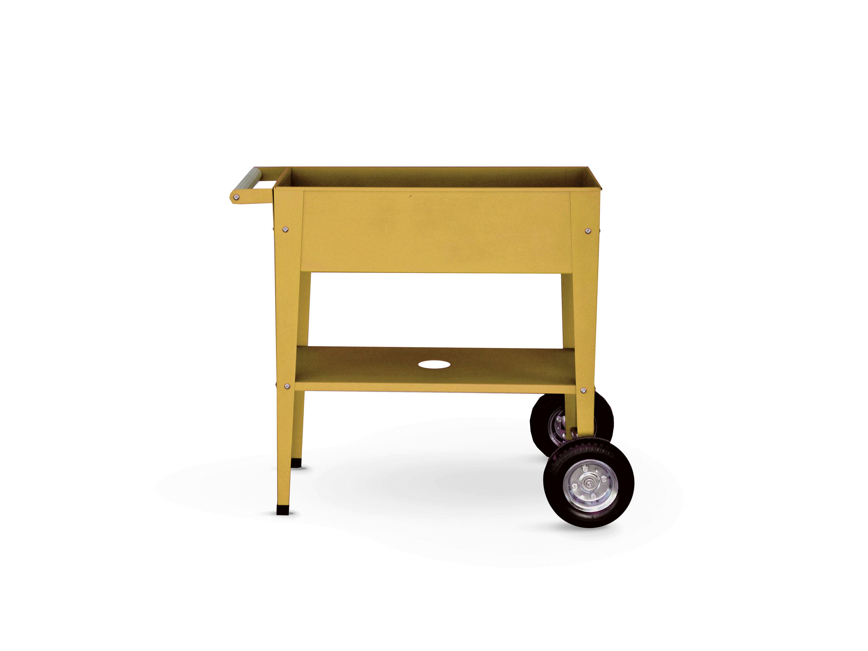 Hochbeet Kräuterfabrik Urban - Gelb, Basics, Metall (35/80/75cm)