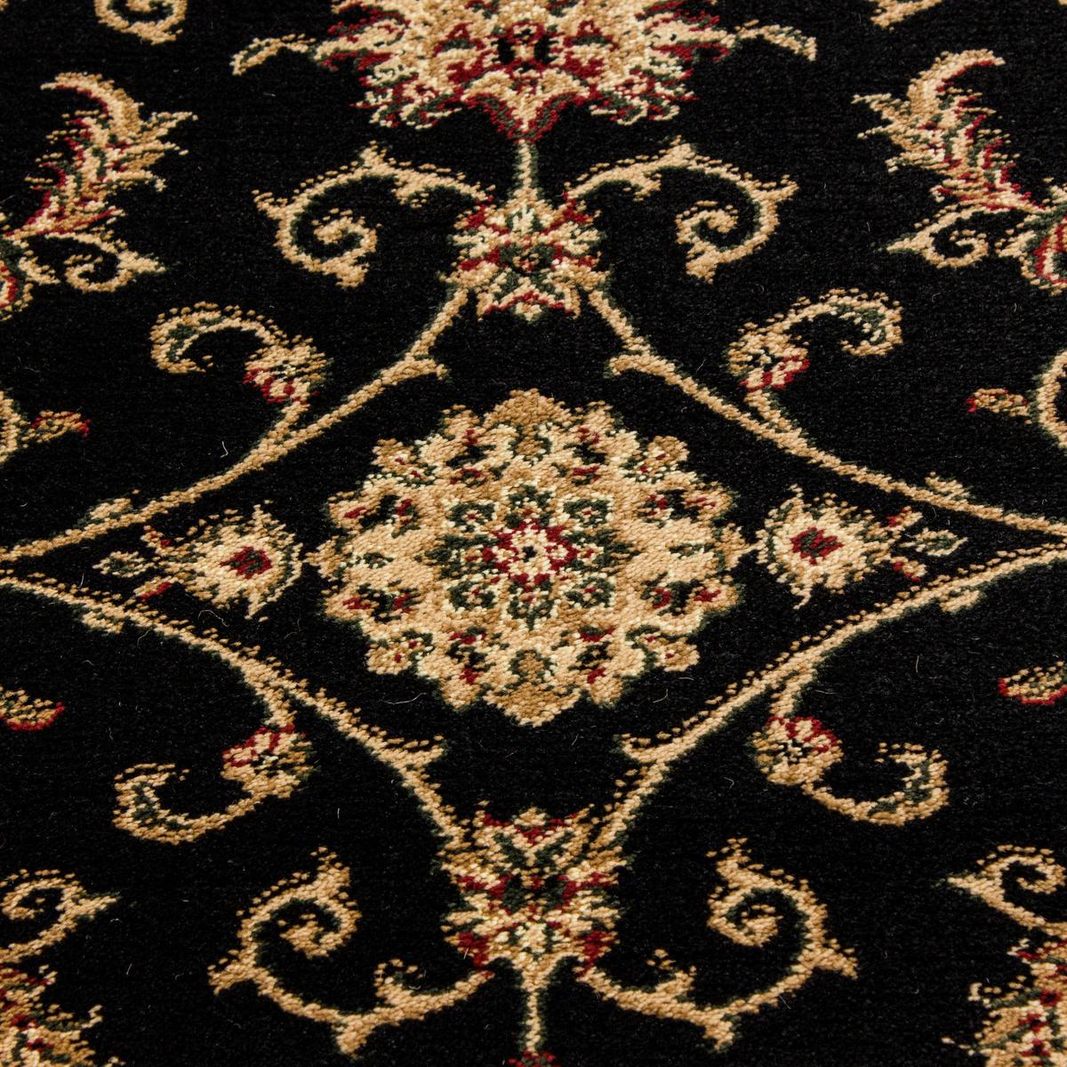 Orientalischer Webteppich Schwarz Marrakesh 200x290 Cm - Schwarz, KONVENTIONELL, Textil (200/290cm) - Ayyildiz 