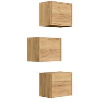Hängeschrank Limes Eiche Dekor B: 41,4 Cm - Eichefarben, MODERN, Holzwerkstoff (41,4/33,3/25cm) - MID.YOU