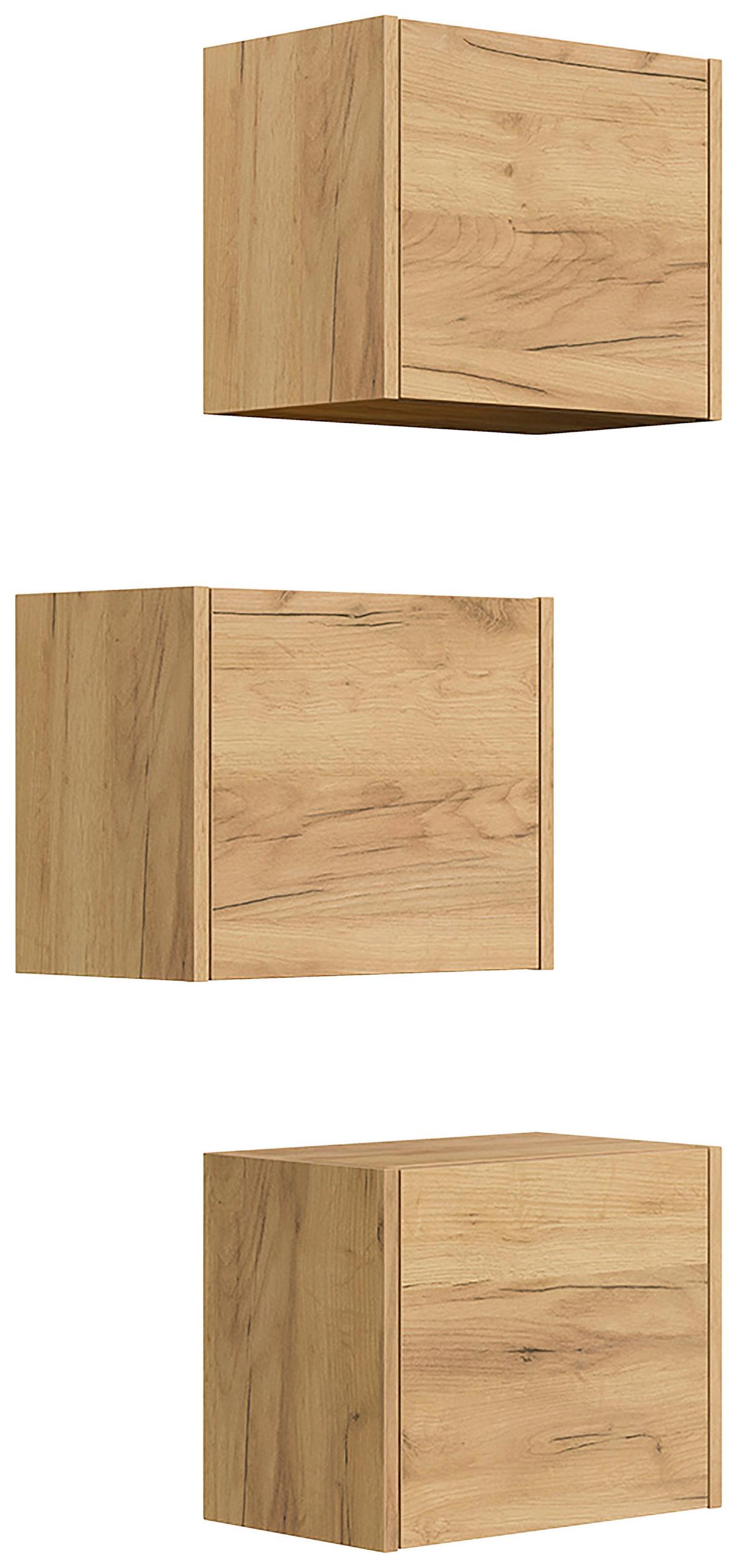 Hängeschrank Limes Eiche Dekor B: 41,4 Cm - Eichefarben, MODERN, Holzwerkstoff (41,4/33,3/25cm) - MID.YOU