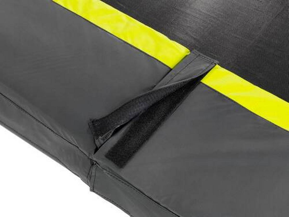 Trampolin Ø 305 cm Mit Sicherheitsnetz Exit Silhouete - Schwarz, KONVENTIONELL, Kunststoff/Metall (305/203cm) - EXIT Toys