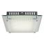 LED STROPNÁ LAMPA CHRIS - biela/farby chrómu, Moderný, kov/sklo (28/7cm) - MÖMAX modern living