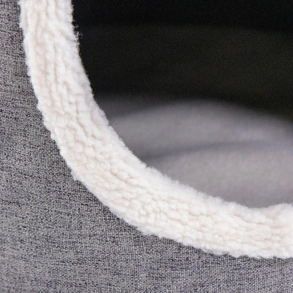 TIERHAUS Pawy Grau B: 38cm - Grau, MODERN, Textil (38/38/38cm) - MID.YOU