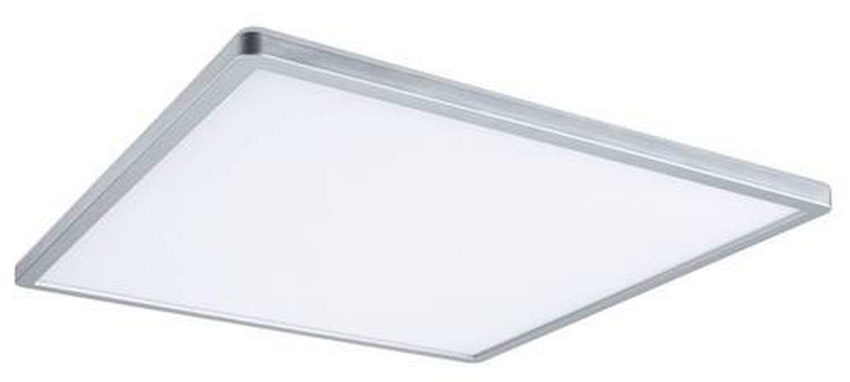 LED-Paneel L: 42 cm dimmbar - Chromfarben, Basics, Kunststoff (42/42/2,8cm) - Paulmann