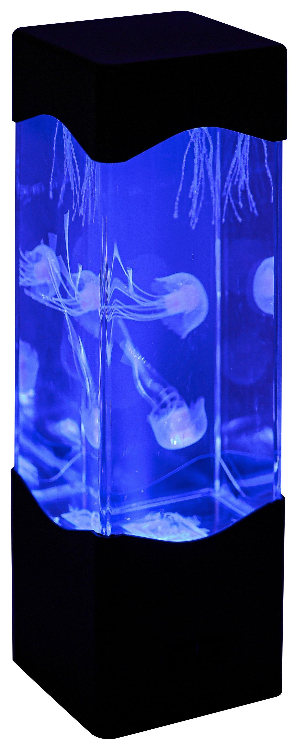 DEKORAČNÉ LED SVIETIDLO QUALI - priehľadné/čierna, Modern, plast (7,5/23,3/7,5cm) - Mömax