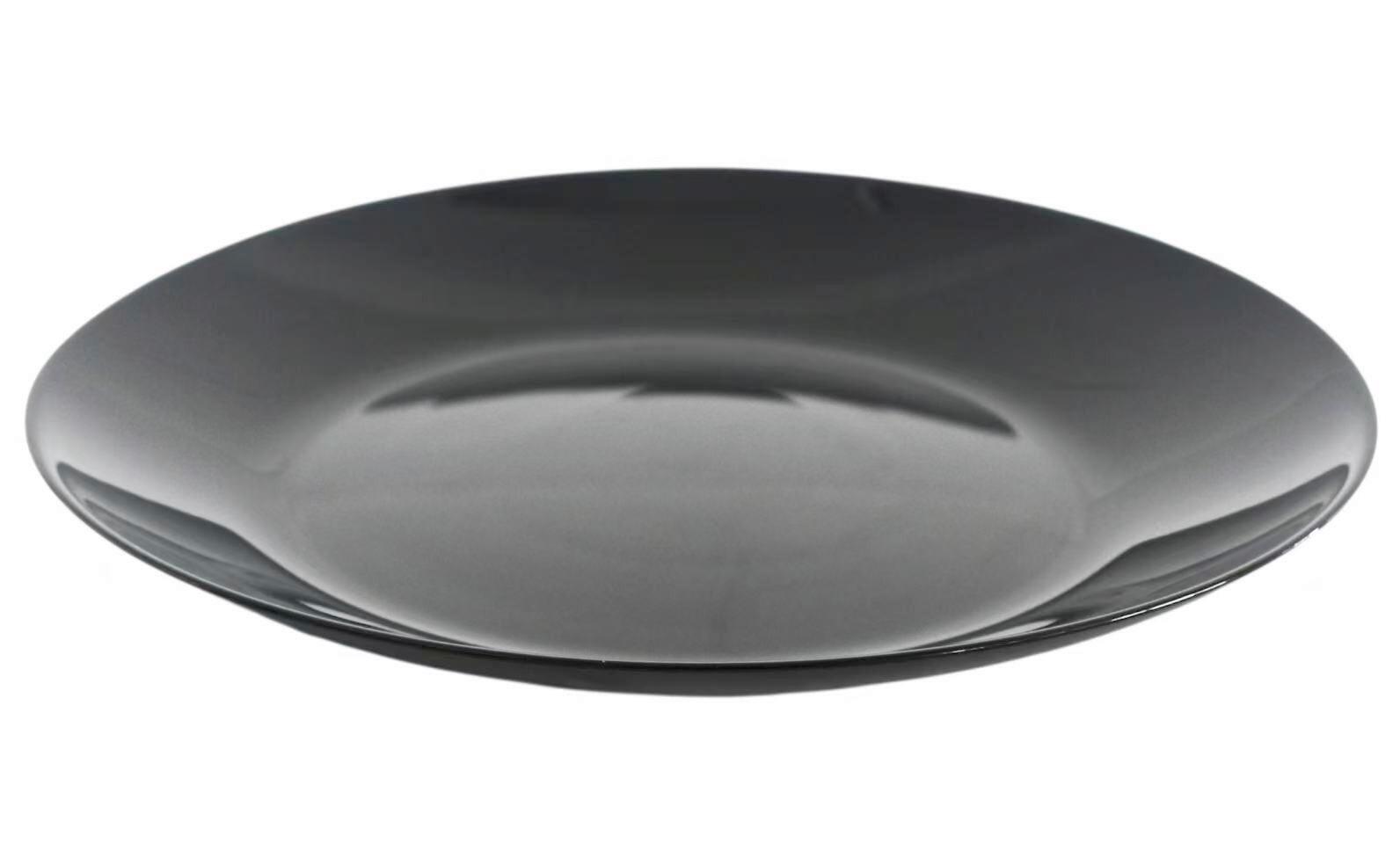 Dessertteller Olivia in Schwarz, D: 17,8 cm