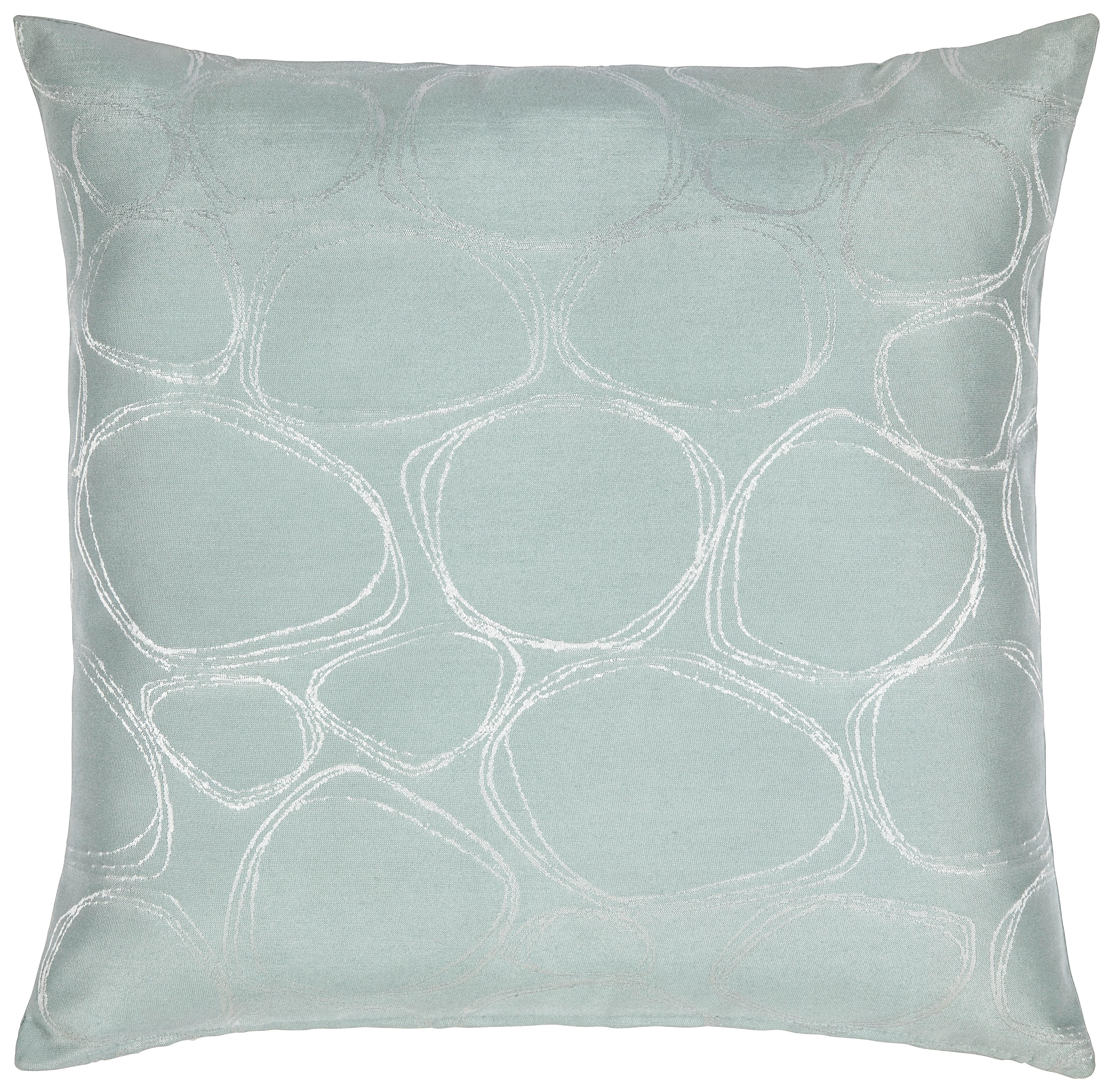 Zierkissen Sabrina 45x45 cm Polyester Mintgrün mit Zipp - Mintgrün, MODERN, Textil (45/45cm) - Luca Bessoni