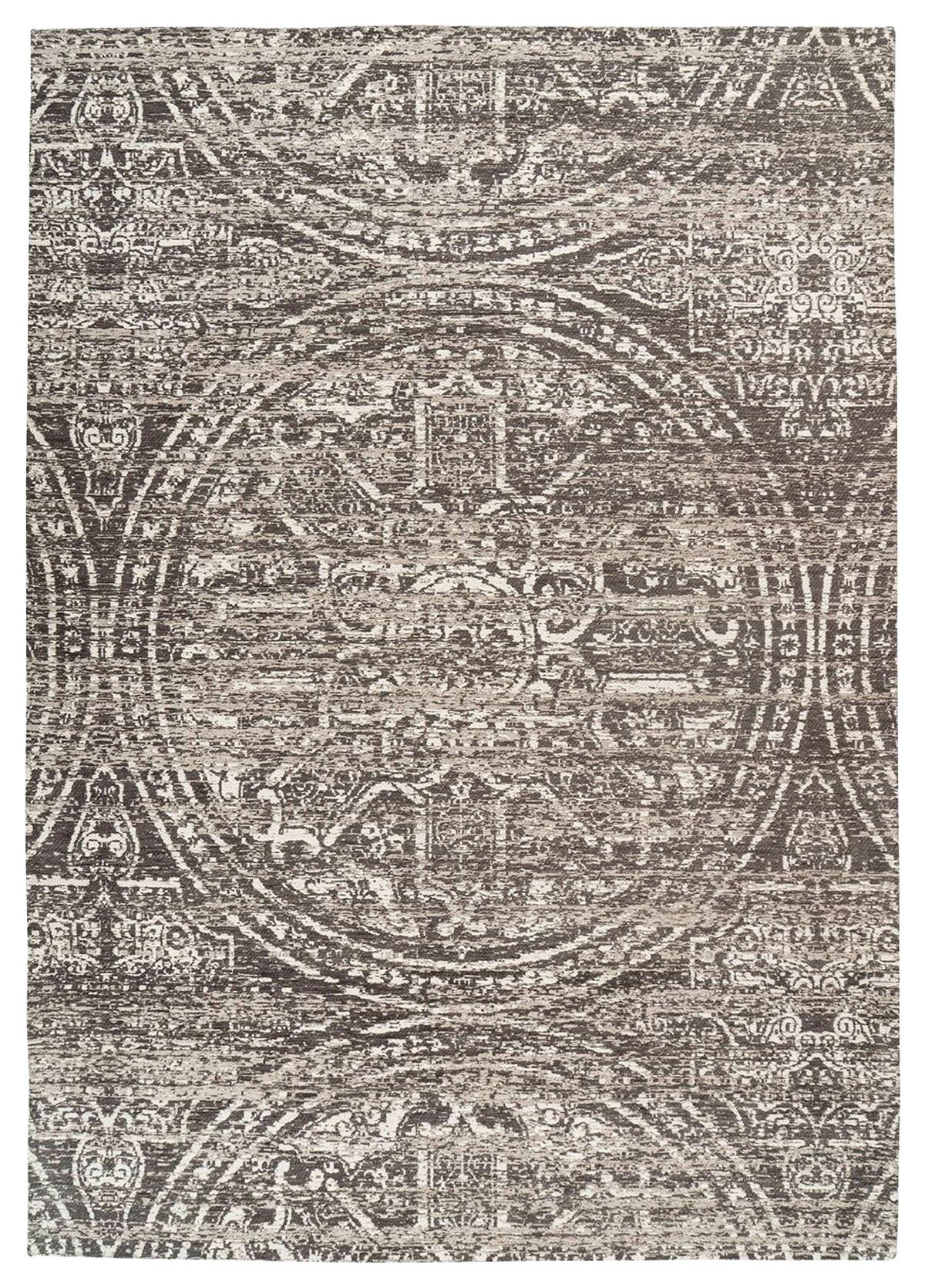 Flachwebeteppich Davio 400 - Grau, KONVENTIONELL, Textil (120/170cm)