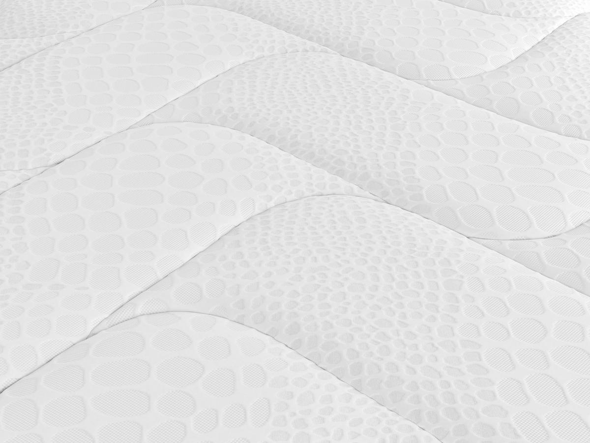 Taschenfederkernmatratze Symphonie 180x200 H2 H: 24 Cm - Weiß, Textil (180/200cm) - Sembella