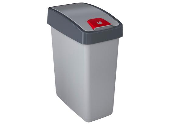 Abfalleimer Magne 25 Liter - Silberfarben, KONVENTIONELL, Kunststoff (39,5/24/47,5cm) Abfalleimer Magne 25 Liter - Silberfarben, KONVENTIONELL, Kunststoff (39,5/24/47,5cm)