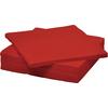 Serviette Lavenia - Rot, MODERN, Papier (33/33cm) - Luca Bessoni