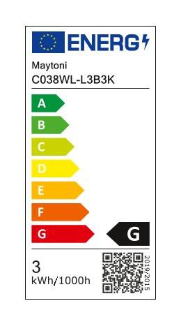 Wandleuchte Mirax - Schwarz, Trend, Metall (8,5/7/6,3cm) - Tarkett