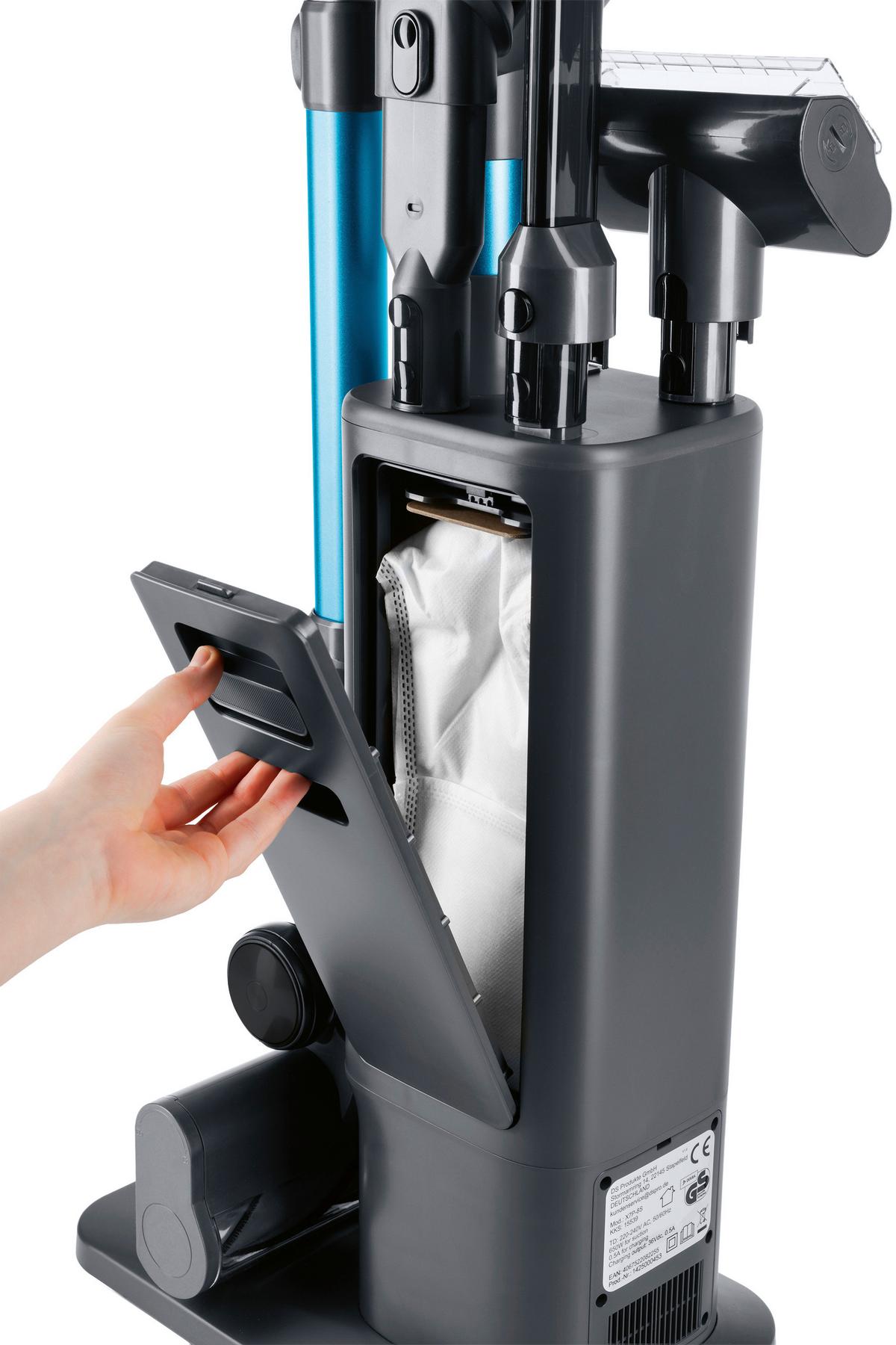 ZYKLONSTAUBSAUGER 29,6V, 500W - Blau/Grau, Basics, Kunststoff/Metall (50/25/110cm)