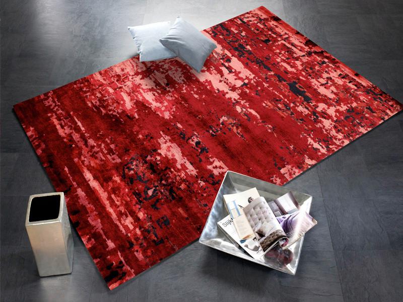 Orientalischer Webteppich Dunkelrot Angeles 170x240 Cm - Dunkelrot, Design, Textil (170/240cm) - Musterring