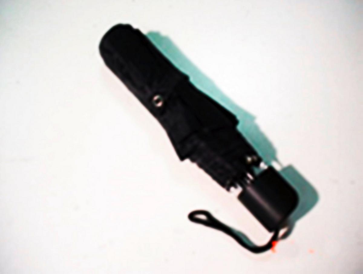 Esernyő Fekete - fekete/alumíniumszínű, Basics, műanyag/textil