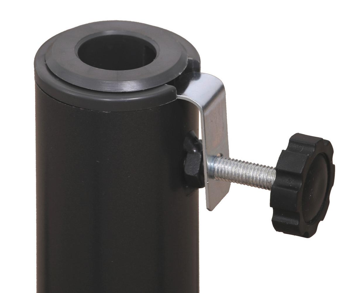 Schirmständer Metall für LxBxH: 105x105x35cm Standard - Anthrazit, Basics, Metall (105/105/35cm) - Schneider