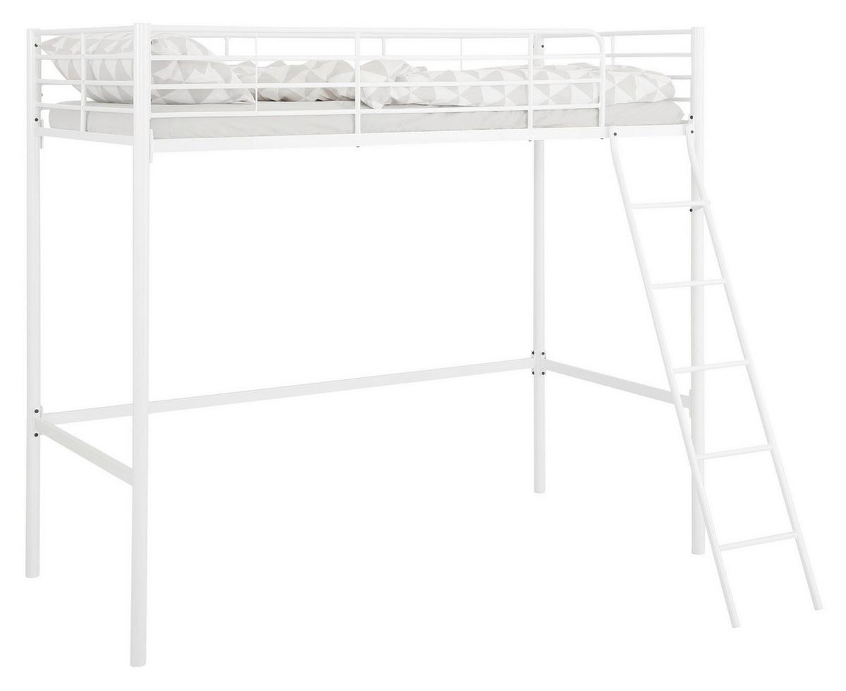 HOCHBETT Clove Weiß 90x200cm - Weiß, Design, Metall (90/200cm) - MID.YOU