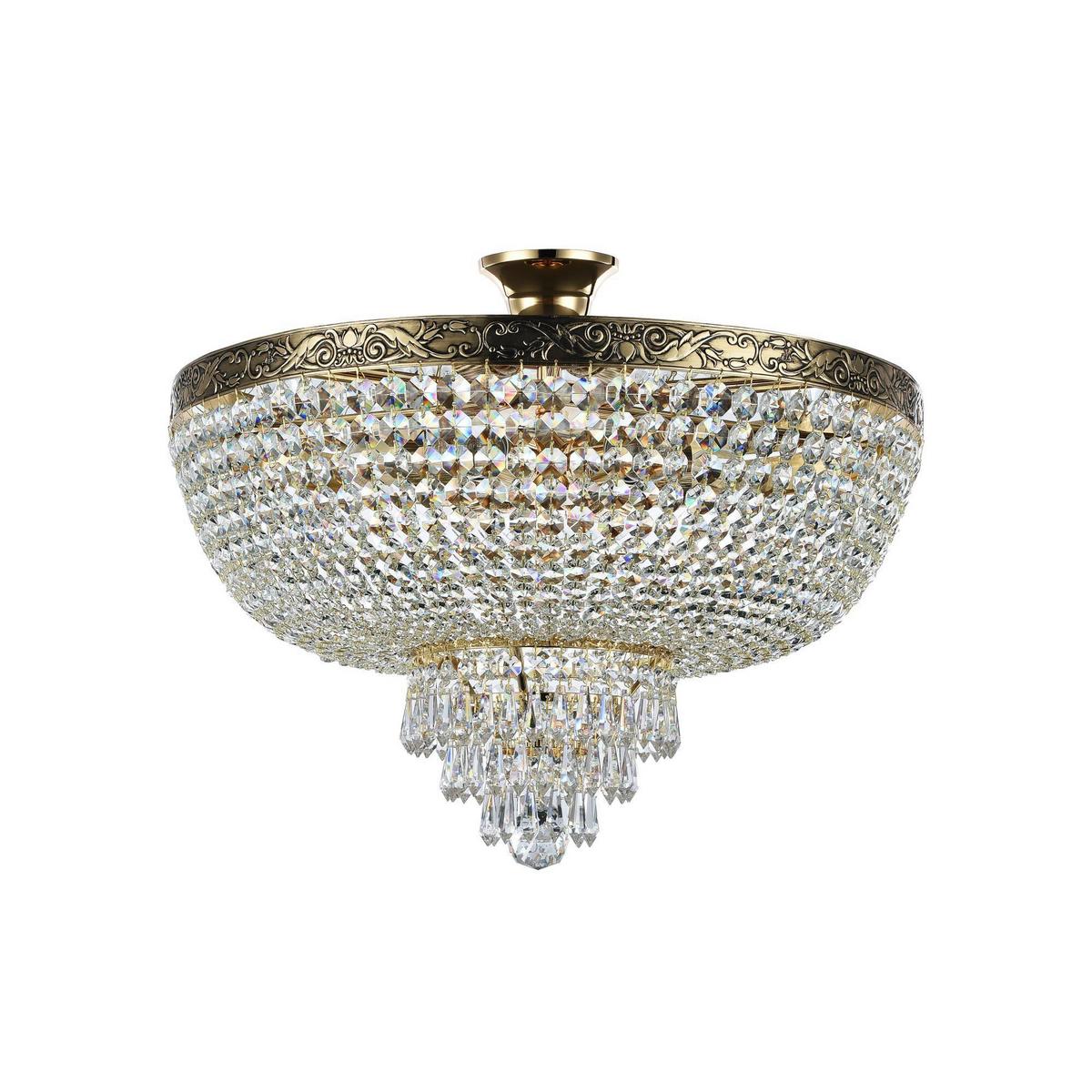 Kronleuchter Palace - Goldfarben, Trend, Metall (50/38cm) - MAYTONI