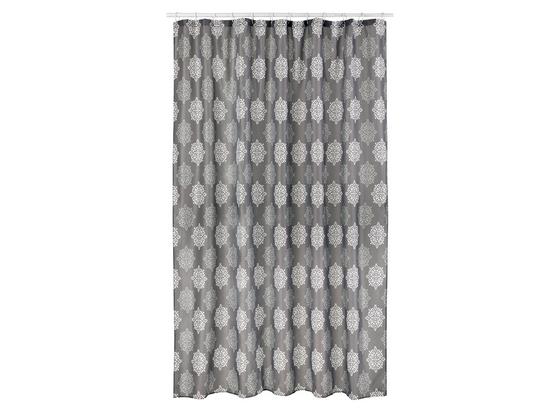 Duschvorhang Frankfurt - Grau, KONVENTIONELL, Textil (180/200cm) - Ombra Duschvorhang Frankfurt - Grau, KONVENTIONELL, Textil (180/200cm) - Ombra