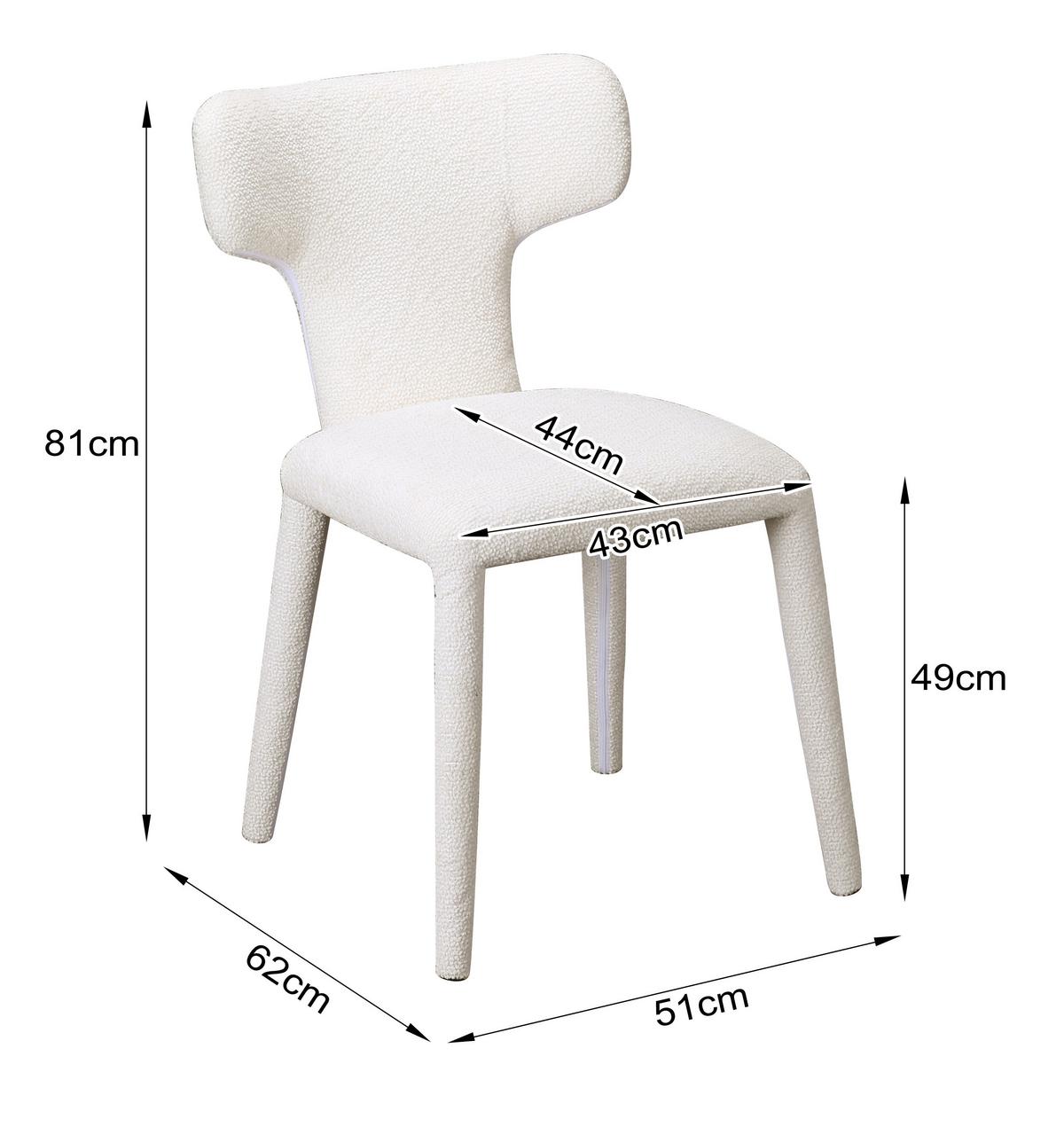 STOLIČKA FINJA -TREND- - béžová, Modern, kov/textil (51/81/64cm) - Mömax