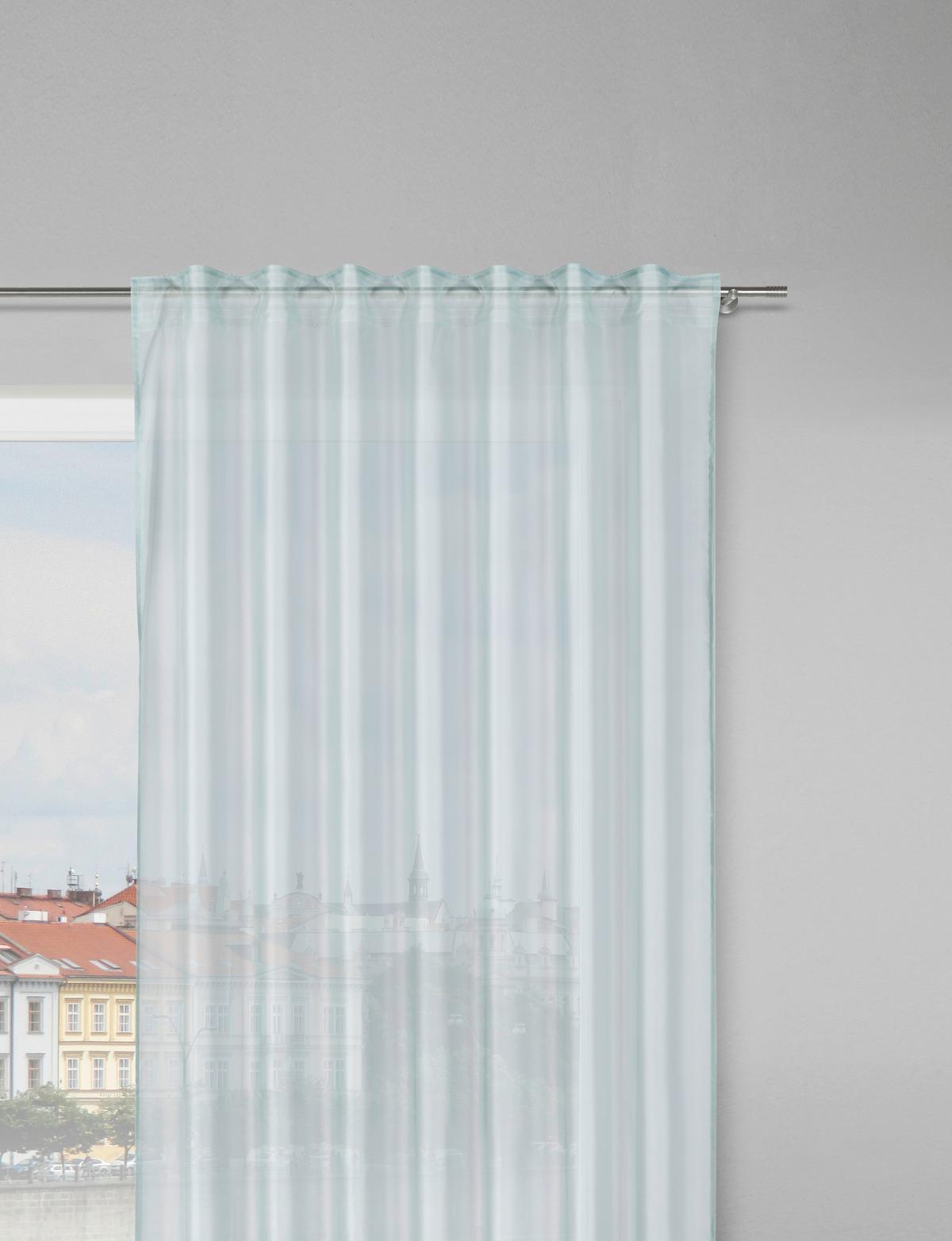 HOTOVÝ ZÁVĚS Rita, 140/245cm, zelená - jadeitově zelená, Konvenční, textil (140/245cm) - Modern Living
