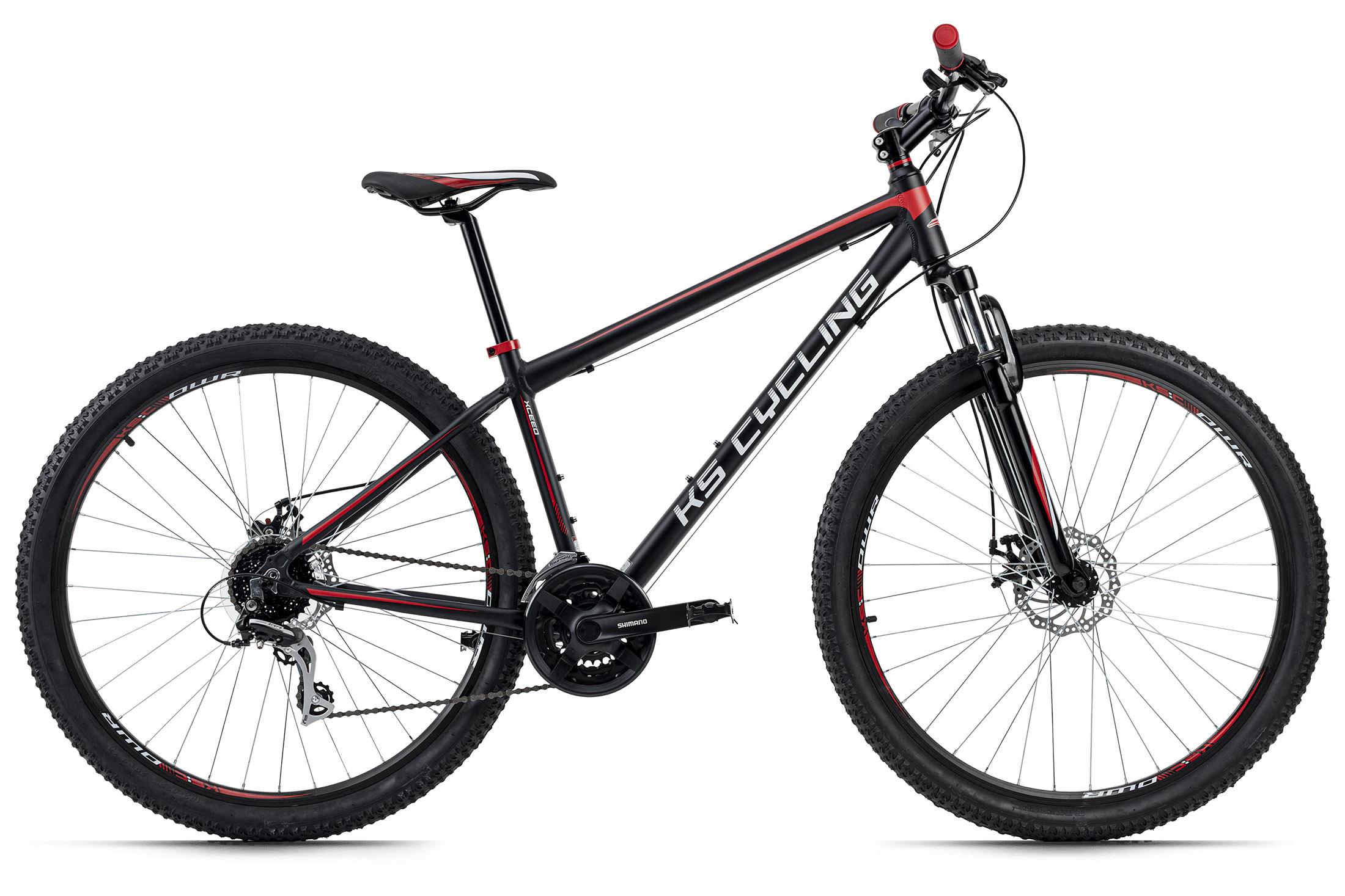 Mountainbike Hardtail 29 Zoll Xceed 24 Gänge - Schwarz, Basics, Metall (180/70/80cm) - KS Cycling