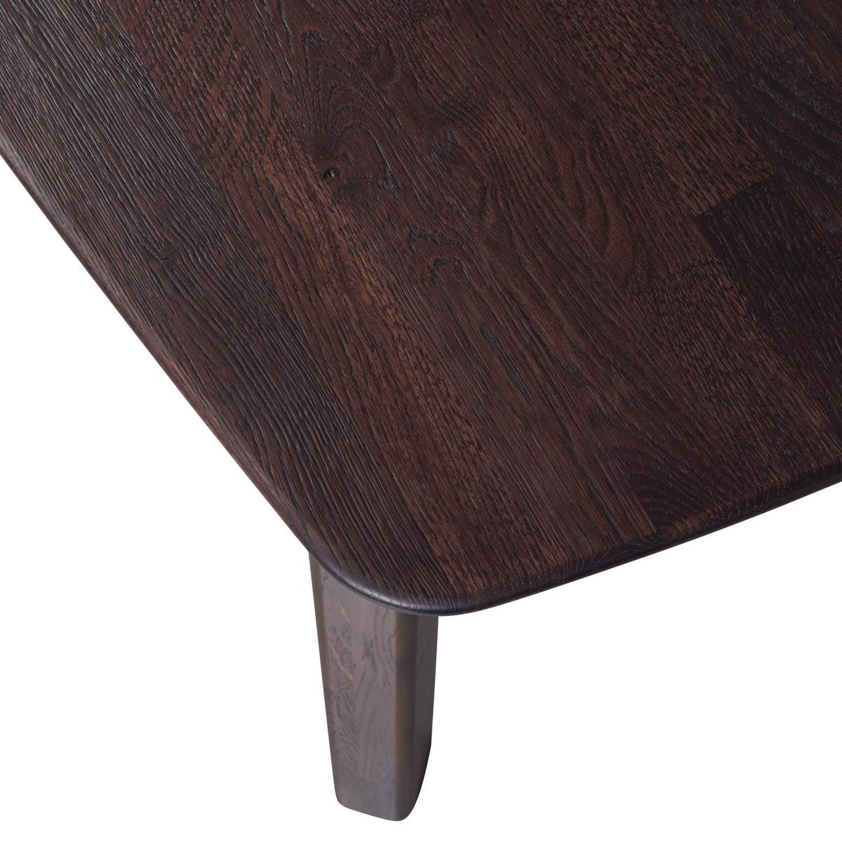 Esstisch Jouw Unieke Dunkelbraun L: 220 cm - Dunkelbraun, Design, Holz (220/100/74cm) - Livetastic