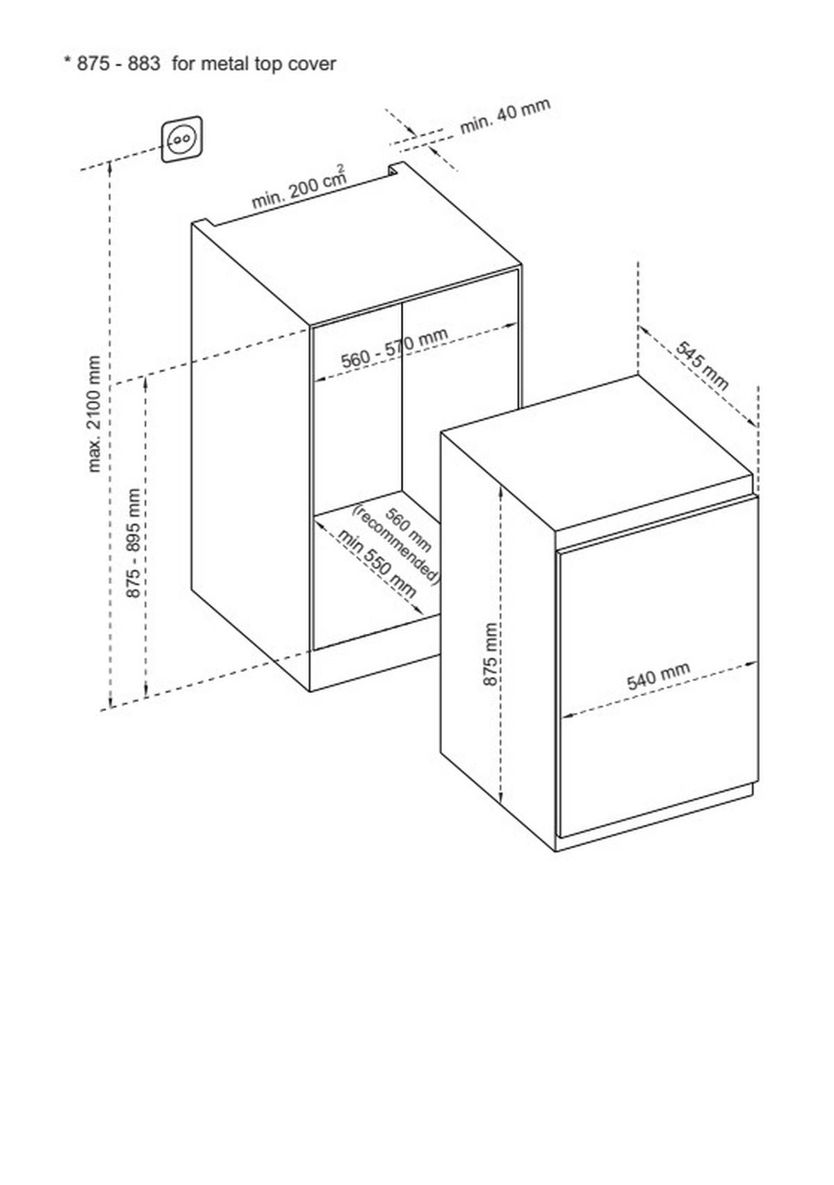 Plánovatelná kuchyň PN80 cca 300/275 cm - magnolie/barvy nerez oceli, Moderní, kov/kompozitní dřevo (300/275cm) - Pino