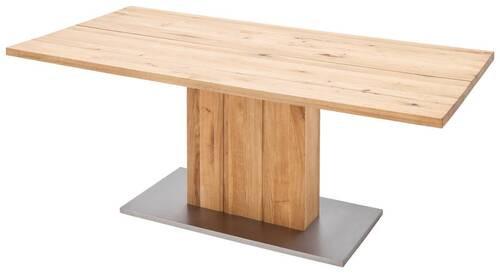 Esstisch Eiche Greta 180x90 cm mit Geteilten Platten