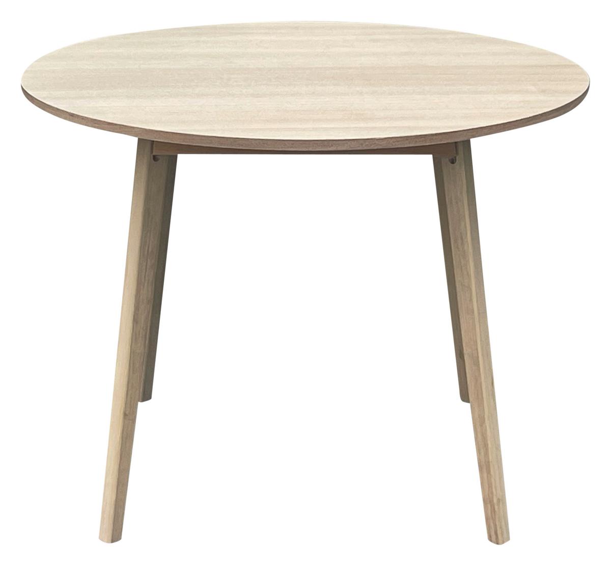 JEDÁLENSKÝ STÔL BJÖRN - prírodná farba, Modern, drevo/kompozitné drevo (100/76/100cm) - Mömax