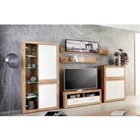 Odporúčaná kombinácia MALTA - SAN REMO 6 - biela/farba duba, Modern, kompozitné drevo/plast (320/197/42cm)