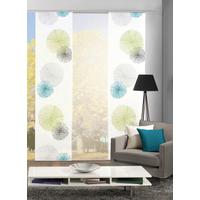 Flächenvorhang 3-tlg. Rawlins B: 60 Cm, Grün, Blickdicht - Grün, Basics, Textil (60/245cm)