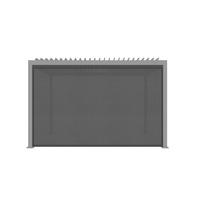 Rollo für Pergola Core + Textil, BxH: ca. 371x231,5 cm - Anthrazit, Basics, Textil (371/231,5/8,5cm) - Gardenson